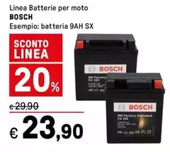 Bosch - Linea Batterie Per Moto Bosch - Linea Batterie Per Moto