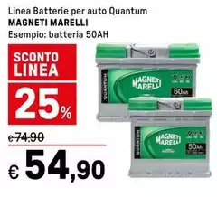 Magneti marelli - Linea Batterie Per Auto Quantum Magneti marelli - Linea Batterie Per Auto Quantum