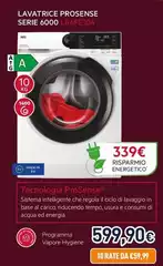 Aeg - Lavatrice Prosense Serie 6000 LR6FE104