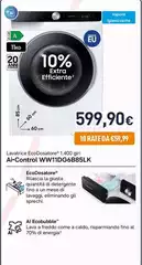 Samsung - Lavatrice Ecodosatore 1400 Giri Ai Control WW11DG6B85LK