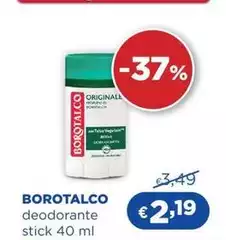 Borotalco - Deodorante Stick