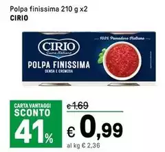 Cirio - Polpa Finissima