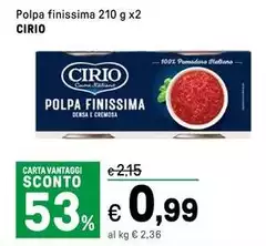 Cirio - Polpa Finissima