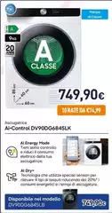 Samsung - Asciugatrice Ai Control DV90DG6845LK Samsung - Asciugatrice Ai Control DV90DG6845LK