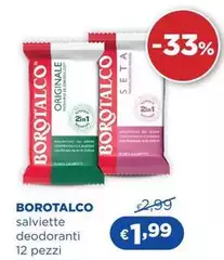Borotalco -  Salviette Deodoranti