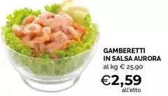 Gamberetti In Salsa Aurora