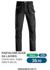 Pantalone Slick Da Lavoro. Pantalone Slick Da Lavoro.