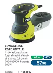 Ryobi - Levigatrice Rotorbitale. 