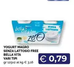 Bella Vita - Yogurt Magro Senza Lattosio Free