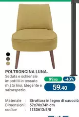 Domo Mea - Poltroncina Luna.