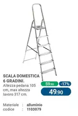 Scala Domestica 6 Gradini.