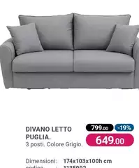 Divano Letto Puglia. 