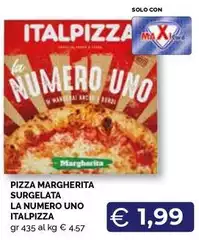 Italpizza - Pizza Margherita Surgelata La Numero Uno