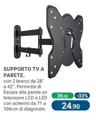 Supporto TV A Parete.