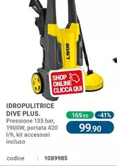 Lavor - Idropulitrice Dive Plus. 
