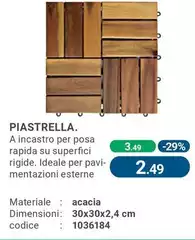Piastrella. Piastrella.
