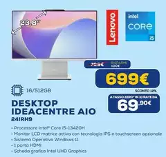 Lenovo - Desktop Ideacentre Aio 24IRH9 Lenovo - Desktop Ideacentre Aio 24IRH9