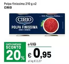 Cirio - Polpa Finissima