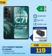 Realme - C71 Forest Green 6/128gb Realme - C71 Forest Green 6/128gb