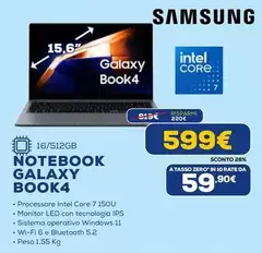 Samsung - Notebook Galaxy Book4