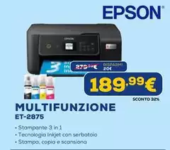 Epson - Multifunzione Et-2875