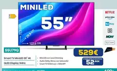 Prime - Smart Tv Miniled 65" 4k Qled Display