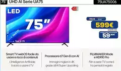 Samsung - Smart Tv Webos Facile Da Ua75