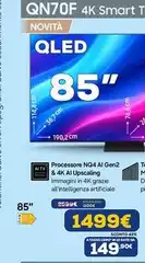 Samsung - QN70F Smart T Qled 85" QE46QN2