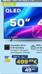 Hisense - Processore Q4 Al & 4k Ultracapacing