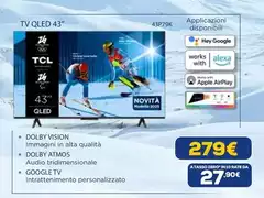 TCL - Tv Qled 43" 43P79K