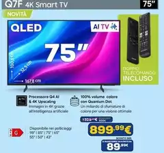 Samsung - Q7F 4K Smart TV QLED 75"