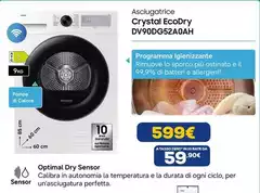 Samsung - Crystal Ecodry DV90DG52A0AH