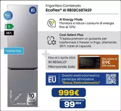 Samsung - EcoFlex AI RB38C607AS9
