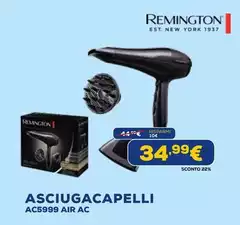 Remington - Asciugacapelli Ac5999 Air Ac Ac Acrmique Remington - Asciugacapelli Ac5999 Air Ac Ac Acrmique