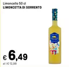 Limoncetta di sorrento - Limoncello Limoncetta di sorrento - Limoncello