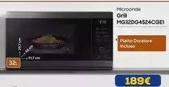 Grill-mania - Microonde Mg32dg4524cgei Grill-mania - Microonde Mg32dg4524cgei