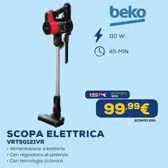 Beko - Scopa Elettrica VRT5012LVR