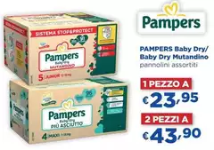 Pampers - Baby Dry/ Baby Dry Mutandino