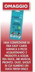 Fria - Una Confezione Di  Easy Carta Igienica 8 Pezzi