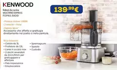 Kenwood - Robot Da Cucina Multipro Corress Fdees