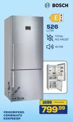 Bosch - Frigorifero Combinato Kgn76xkiep