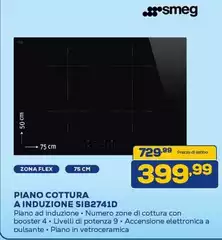 Smeg - Piano Cottura A Induzione Sib2741d