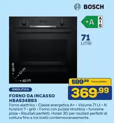 Bosch - Forno Da Incasso HBA534BB3