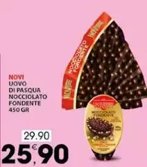 Novi - Uovo Di Pasqua Nocciolato Fondente