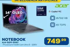 Acer - Notebook A14-52M-5067