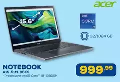 Acer - Notebook A15-51M-96K9