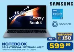 Samsung - Galaxy Book4 - NP750XGJ-KG2IT