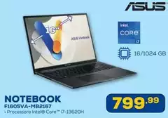 Asus - Notebook F1605VA-MB2167