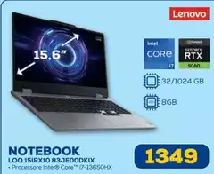 Lenovo - Notebook Loq 15IRX10 83JE000DKIX