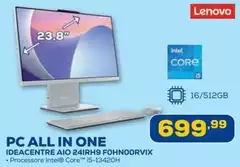 Lenovo - Pc All In One Ideacentre Aio 24IRH9 F0HN00RVIX Lenovo - Pc All In One Ideacentre Aio 24IRH9 F0HN00RVIX
